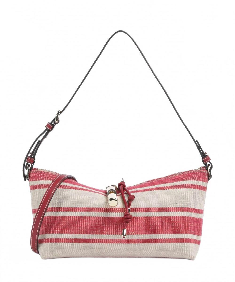 NEW FURLA women's derby mini shoulder bag in toni lacca